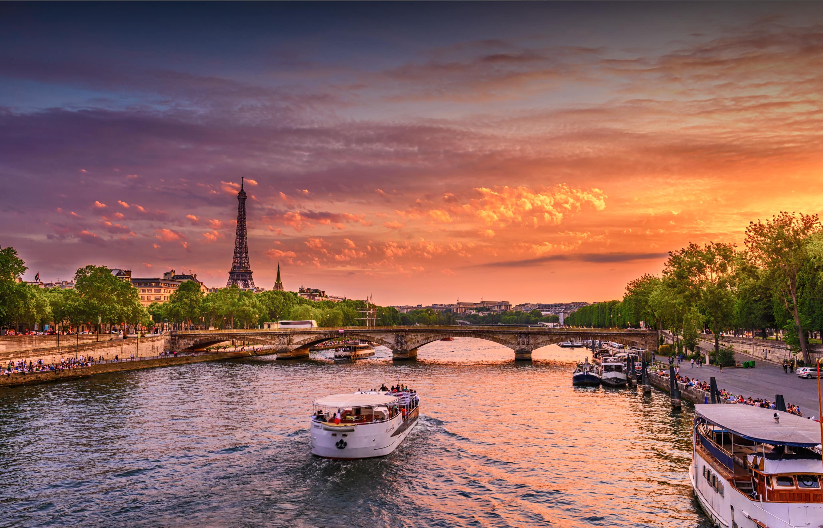 Paris river cruises.